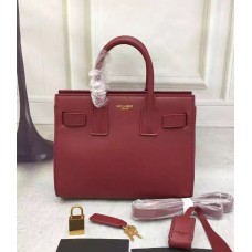 Saint Laurent Sac De Jour Small Tote Wine 22cm