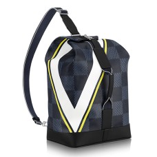 Louis Vuitton N44012 Sac Marin Batoh Damier Cobalt Canvas