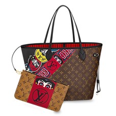 Kabelka Louis Vuitton Neverfull MM M43499 s monogramovým plátnem