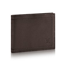 Kompaktní peněženka Louis Vuitton M64136 z Utah kůže