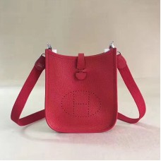 Hermes Mini Evelyne TPM Bag červená