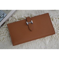 Hermes Bearn Peněženka Epsom Leather H005 Camel
