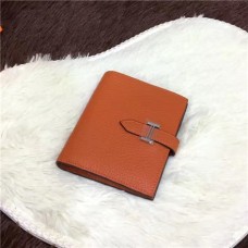 Hermes Bi-Fold peněženka H006 oranžová