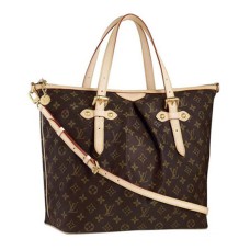 Louis Vuitton M40146 Palermo GM Kabelka přes rameno s monogramem z plátna