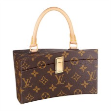Kabelka Louis Vuitton Twisted Box od Rei Frank Gehry z monogramového plátna M40275