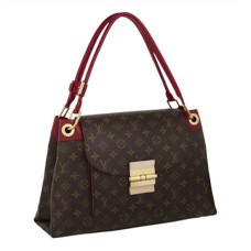 Louis Vuitton M40732 Olympe taška přes rameno s monogramem z plátna
