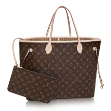 Louis Vuitton M40990 Neverfull GM Kabelka přes rameno s monogramem z plátna