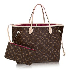 Louis Vuitton M41180 Neverfull GM Kabelka přes rameno s monogramem z plátna