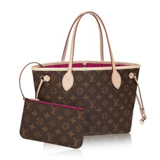 Louis Vuitton M41245 Neverfull PM Taška přes rameno s monogramem z plátna