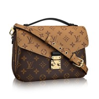 Kabelka Louis Vuitton M41465 Pochette Metis Crossbody s monogramem a plátnem