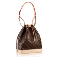 Louis Vuitton M42224 Noe ramenní taška s monogramem, plátěná