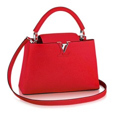 Louis Vuitton M42237 Capucines PM Tote Bag Taurillon kůže