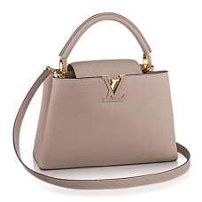 Louis Vuitton M42253 Capucines PM Tote Bag Taurillon kůže