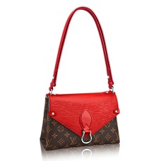 Kabelka Louis Vuitton M44031 Saint Michel s monogramem z plátna