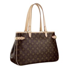 Louis Vuitton M51154 Batignolles horizontální taška přes rameno s monogramem a plátnem
