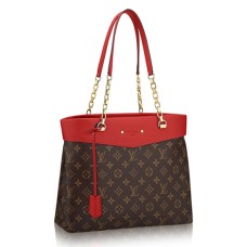 Kabelka Louis Vuitton Pallas Shopper M51197 s monogramem a plátnem