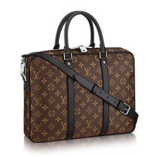 Louis Vuitton M52005 Porte-Documents Voyage PM Aktovka Monogram Macassar Canvas