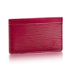 Pouzdro na karty Louis Vuitton M60327 z epi kůže