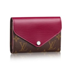 Kompaktní peněženka Louis Vuitton M60494 Marie Lou s monogramem a plátnem