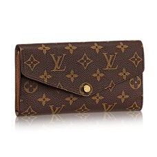 Peněženka Louis Vuitton M60531 Sarah s monogramem a plátěným potiskem
