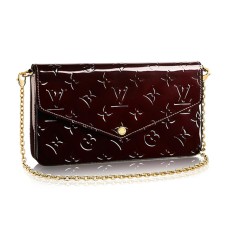 Louis Vuitton M61267 Pochette Felicie Řetízková peněženka Monogram Vernis