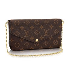 Louis Vuitton M61276 Pochette Felicie Řetízková peněženka Monogram Canvas