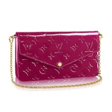 Louis Vuitton M61469 Pochette Felicie Řetízková peněženka Monogram Vernis