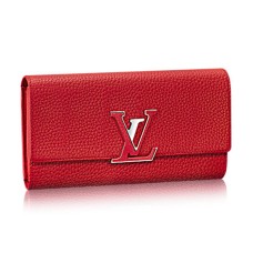 Louis Vuitton M61471 Capucines peněženka Taurillon kůže