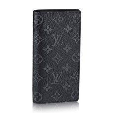 Louis Vuitton M61697 Brazza peněženka Monogram Eclipse Canvas