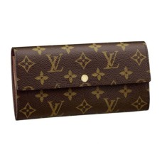 Peněženka Louis Vuitton M61734 Sarah s monogramem a plátěným potiskem