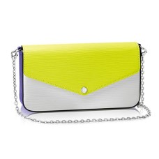 Louis Vuitton M61753 Pochette Felicie Řetízková peněženka Epi Leather