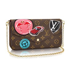 Louis Vuitton M62145 Pochette Felicie Řetízková peněženka Monogram Canvas