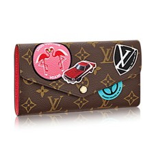 Peněženka Louis Vuitton M62147 Sarah s monogramem a plátěným potiskem