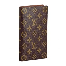 Louis Vuitton M62225 Evropské pouzdro na šekovou knížku a karty s monogramem, plátno