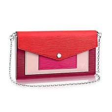 Peněženka Louis Vuitton M62252 s řetízkem z epi kůže