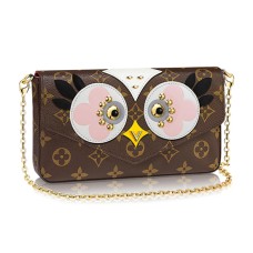 Louis Vuitton M62415 Pochette Felicie Řetízková peněženka Monogram Canvas
