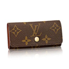 Louis Vuitton M62631 4 klíčenka s monogramem, plátěná