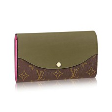 Peněženka Louis Vuitton M64097 Sarah s monogramem a plátěným potiskem