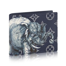 Peněženka Louis Vuitton Marco M66467 s monogramem a plátěným potiskem