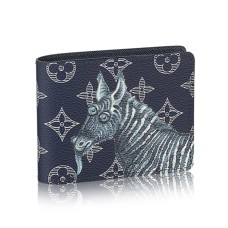 Peněženka Louis Vuitton M66601 s více logy, plátěná