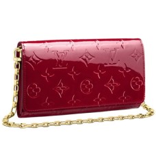 Louis Vuitton M90091 Řetízková peněženka Monogram Vernis