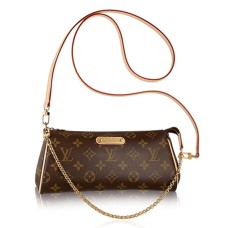 Kabelka Louis Vuitton Eva M95567 s monogramem a plátěným vzorem