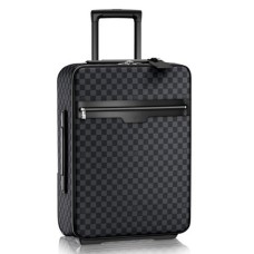 Louis Vuitton N23299 Pegase 55 Rolls Roller Luggage Damier Graphite Canvas