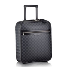 Louis Vuitton N23302 Pegase 45 Rolls Roller Luggage Damier Graphite Canvas