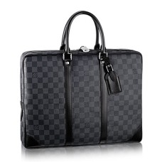 Louis Vuitton N41125 Porte-Documents Voyage Aktovka Damier Graphite Canvas