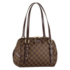 Louis Vuitton N41157 Rivington PM taška přes rameno Damier Ebene Canvas