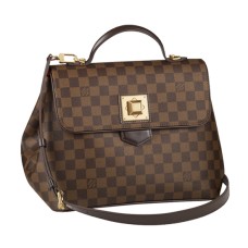 Louis Vuitton N41168 Bergamo MM taška přes rameno Damier Ebene Canvas