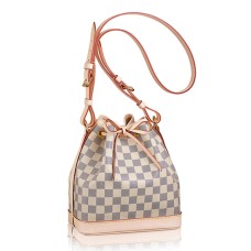 Louis Vuitton N41220 Noe BB ramenní taška Damier Azur Canvas