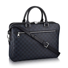 Louis Vuitton N41347 Porte-Documents Business Aktovka Damier Cobalt Canvas