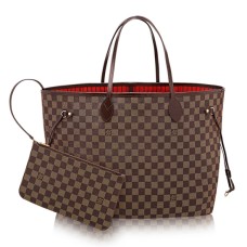 Louis Vuitton N41357 Neverfull GM taška přes rameno Damier Ebene Canvas